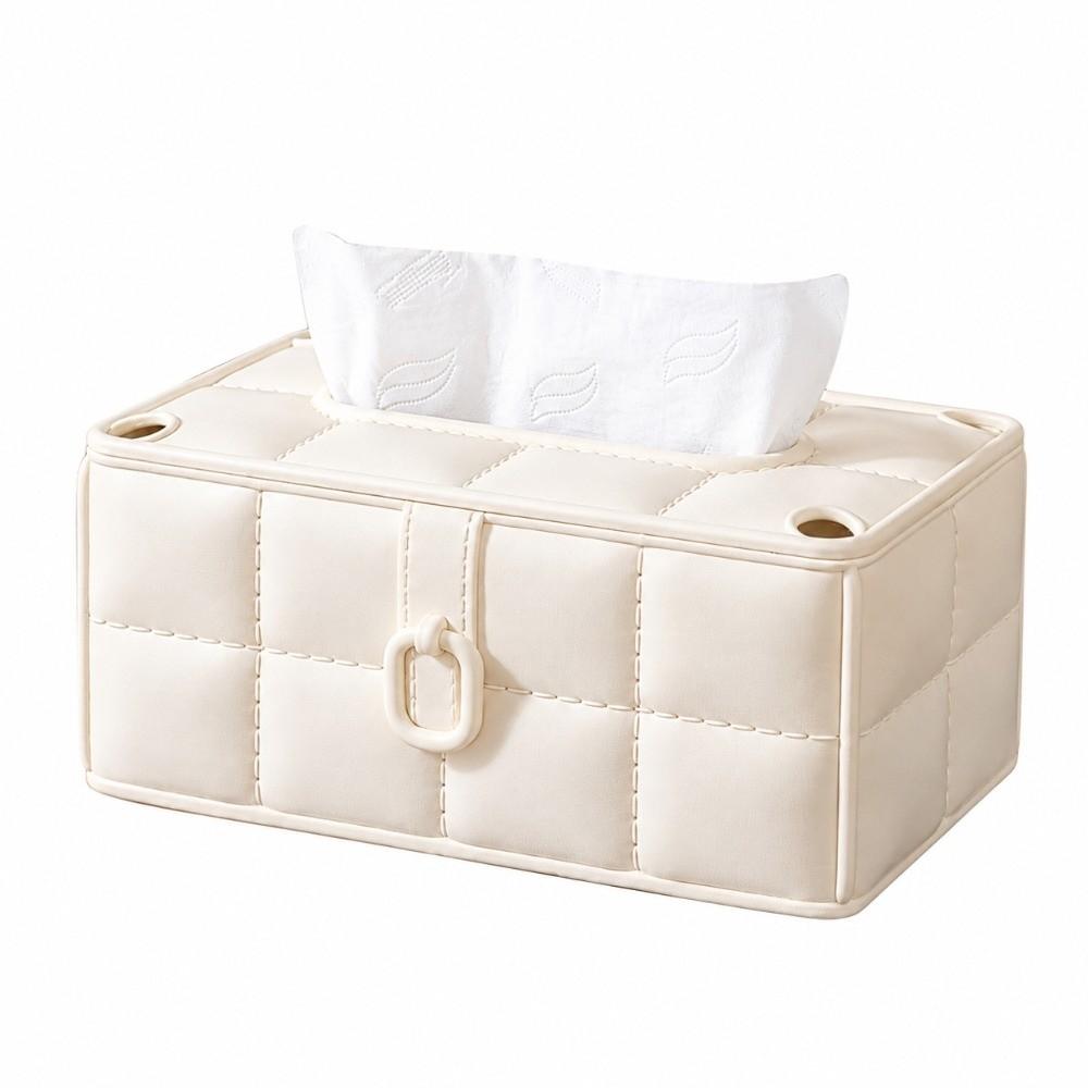 Large Capacity Tissue Box Holder Dust-proof Paper Holder Durable Tissue Box Cover fo Homestay