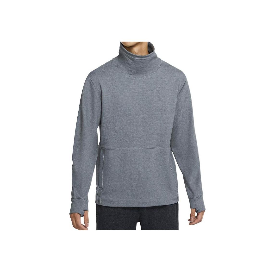 

Nike Повседневный Удобный Стойка Воротник Теплый С Длинным Рукавом Толстовка Мужская толстовка Серый CU6256-068 L