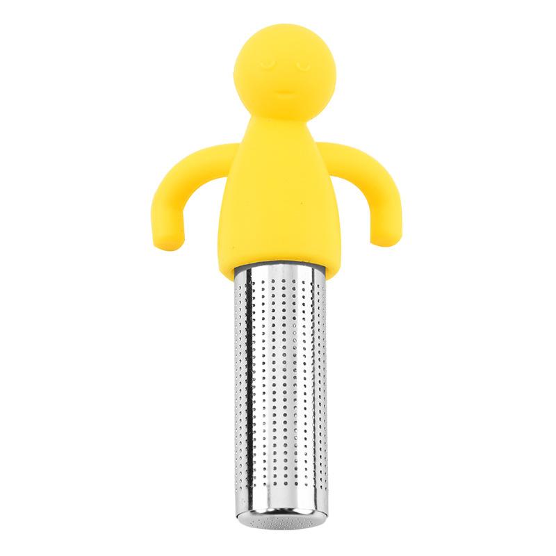 Stainless Steel Tea Infuser Kitchen Accessory Household Use Reusable Metal Makeup Brushes  Massage Kitchen Dining Bar Garden