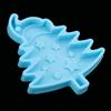 Christmas Silicone Mold Xtmas Tree Hanging Tags Keychain Pendant Mold Santa Claus Elk Resin Craft Mold Candy Chocolate Cake Tool