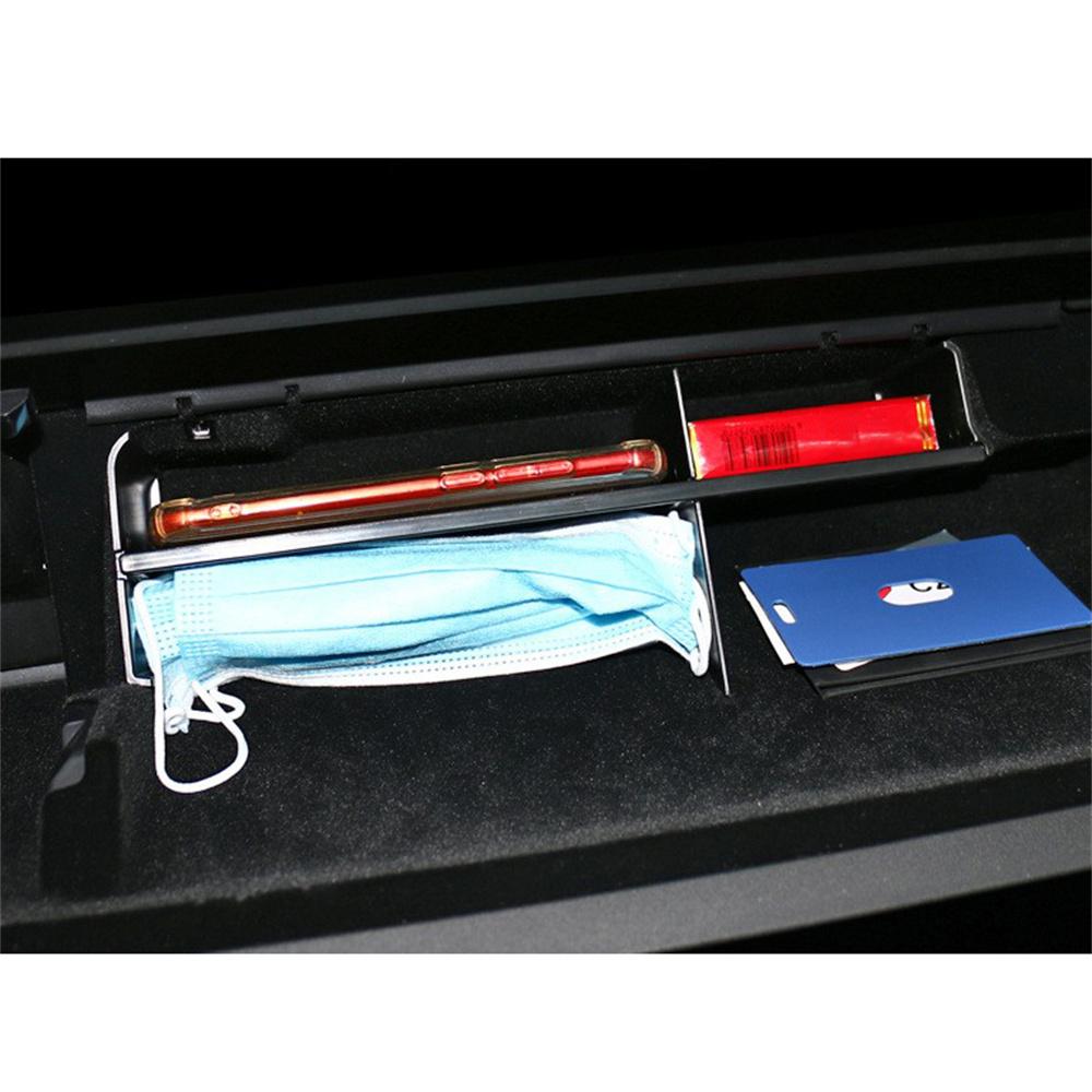 Glove Box Organizer For Tesla Model 3 Model Y Car Accessories Pallet 2017-2021