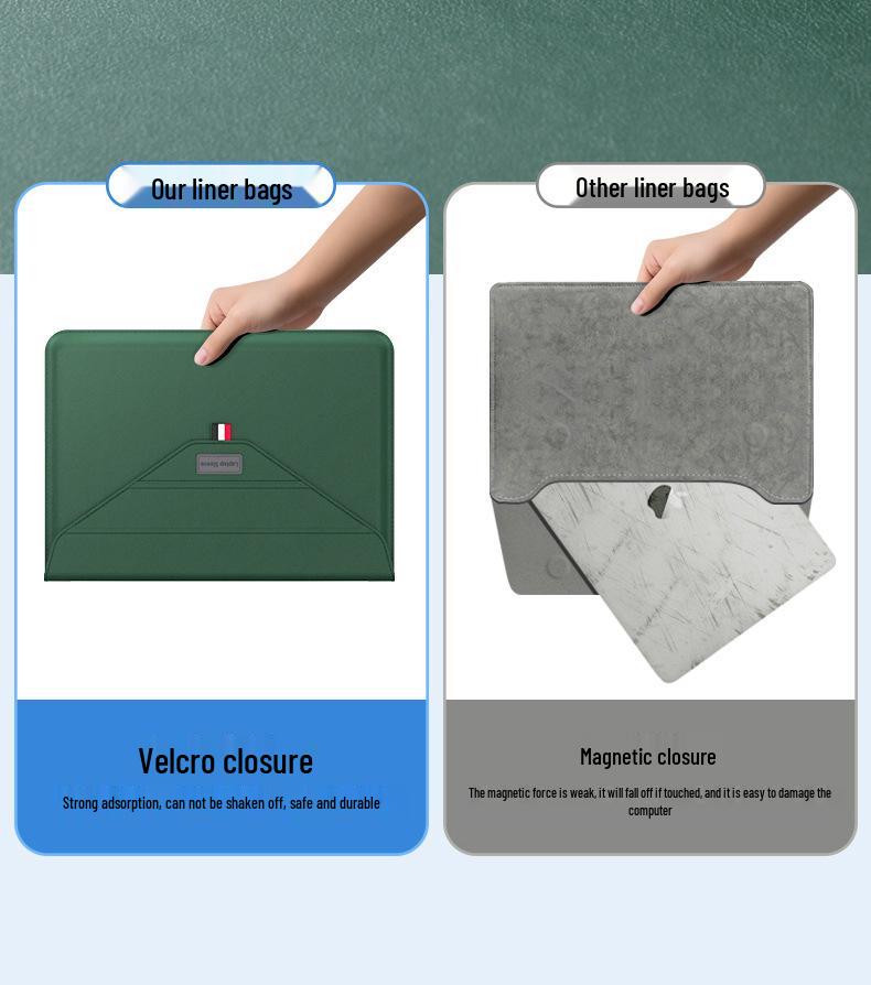 Laptop Stand & Inner Sleeve for Apple, Huawei 13.6\", MacBook 16.1\", Lenovo - Protective Storage Case