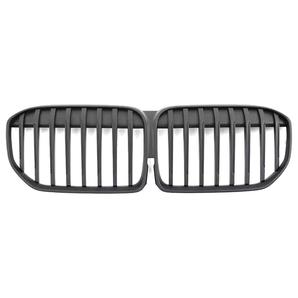 Matte Black Grille for BMW 7 Series G11/G12 (2020-2023) - Single Line Design