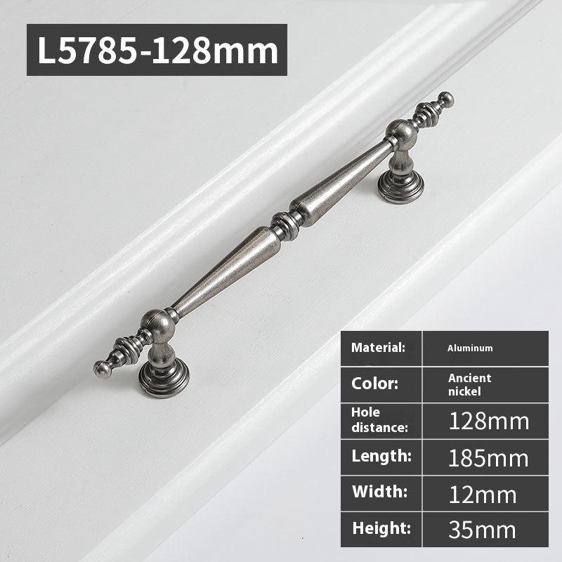 Antique Bronze Brass Pull Handles Vintage Cabinet Door Drawer Wardrobe Knobs 1PC Decorative Hardware Furniture