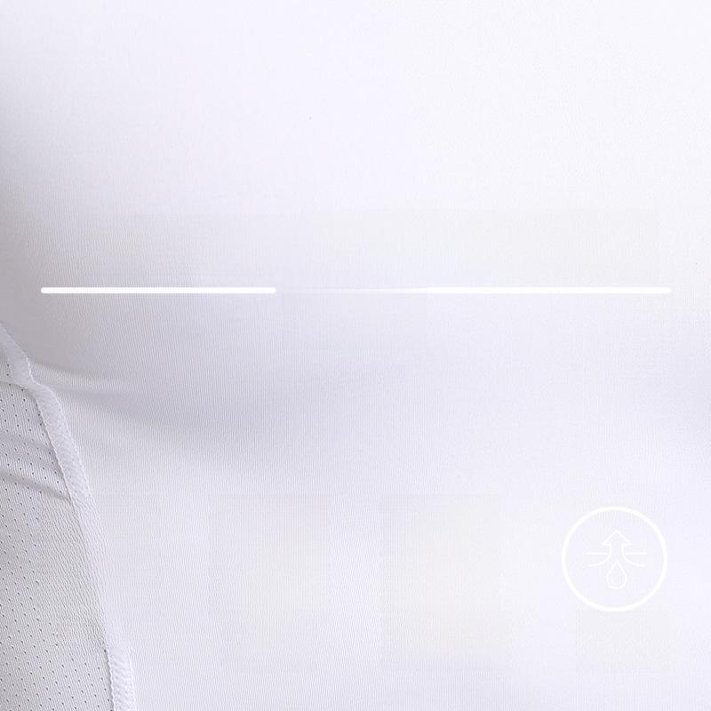 "Men’s Quick-Dry Outdoor Running & Fitness Short-Sleeve Tights for Spring/Summer"