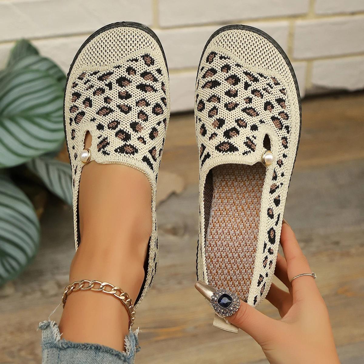 

Fashion 2025 Leopard Print Women s Vulcanized Sneakers Cuff Ankle Shoes Spring Lightweight Breathable Outdoor Walking Casual Athletic 36