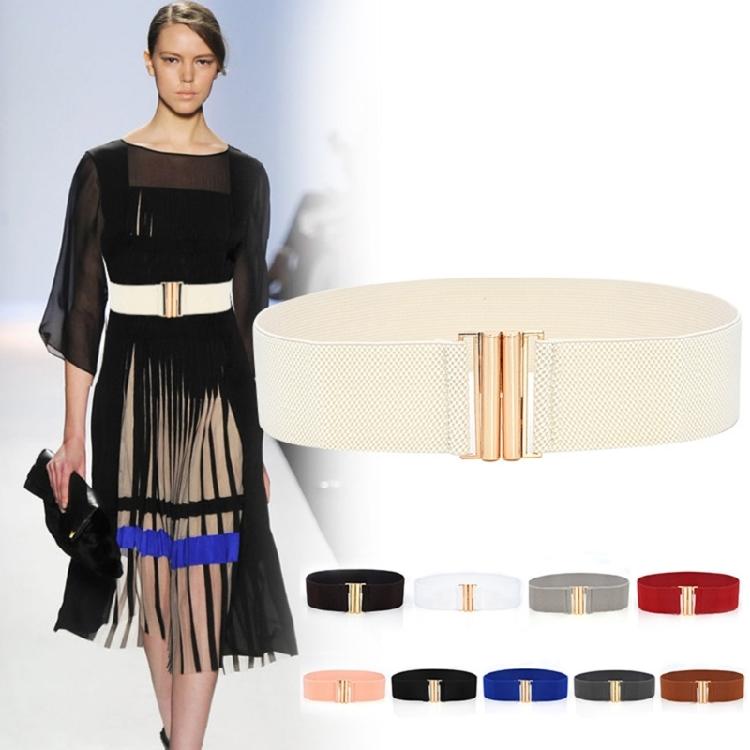 Hot Girl Belt Elegant Wide Waist Belt for Jeans Dresse Club Bar Woven Belt