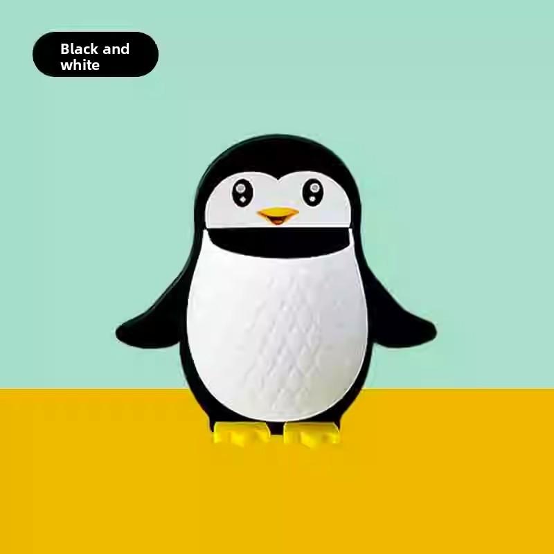 Cartoon Penguin Storage Rack, Makeup Tools, Organizing Box, Dormitory Bathroom Toothbrush, Bedside Mobile Phone, Wall Hanging Storage