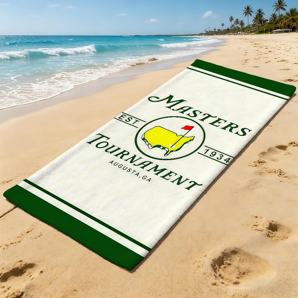 M-Masters Fashion Golf Towel For Outdoor Camping Beach Towel Super Absorbent Quick-Drying Summer Towel