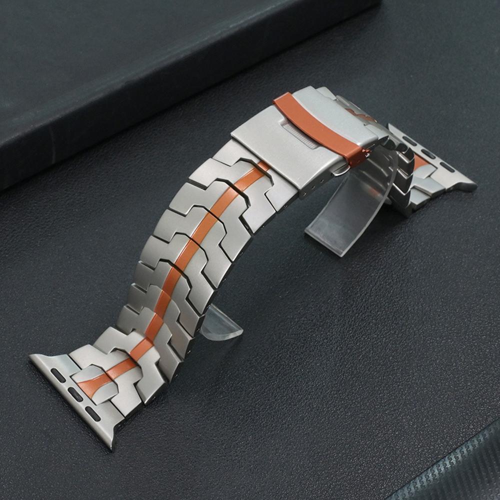 Stainless Steel Bracelet for Apple Watch Band Ultra 2 49mm Series 10 9 8 7 45mm 46mm Luxury Metal Strap for Iwatch 6 SE 5 4 44mm