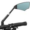 1 Pezzo Specchietto Retrovisore per Bicicletta Specchietto Retrovisore Grandangolare a 360 Gradi per Ciclismo su Strada e Mountain Bike Altezza Regolabile