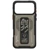 Etui Skinarma Aegis Für iPhone 17 Pro Max Magnetisches Laden + Griffständer Grau