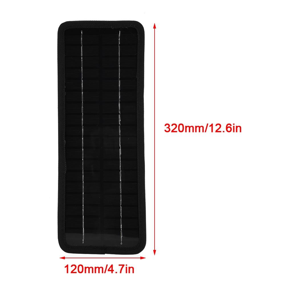 12V 4.5W Portable Power Supply Solar Panel Battery Charger for Car Battery Laptop