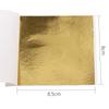 100 Stück/10 Farben Kunsthandwerk Imitation Gold Silber Kupferfolie - Vergoldung Metallblatt Blätter Bögen DIY Handwerk Dekor Designpapier