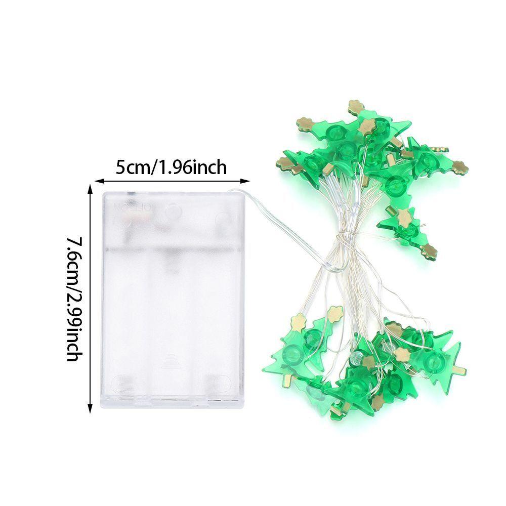 Elk Xmas LED Light String Santa Claus Christmas Lamp Gift Christmas Fairy Lights  New Year