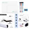 A4/A3 Magnetic Dry Erase Board Fridge Markers WhiteBoard Sheet,Home Kitchen Erasable Flexible Refrigerator Magnet Memo Grocery List