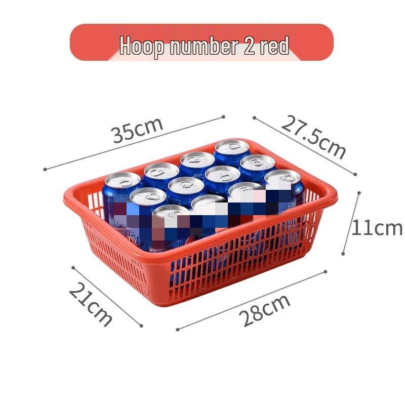 Thickened Rectangular Plastic Storage & Washing Baskets