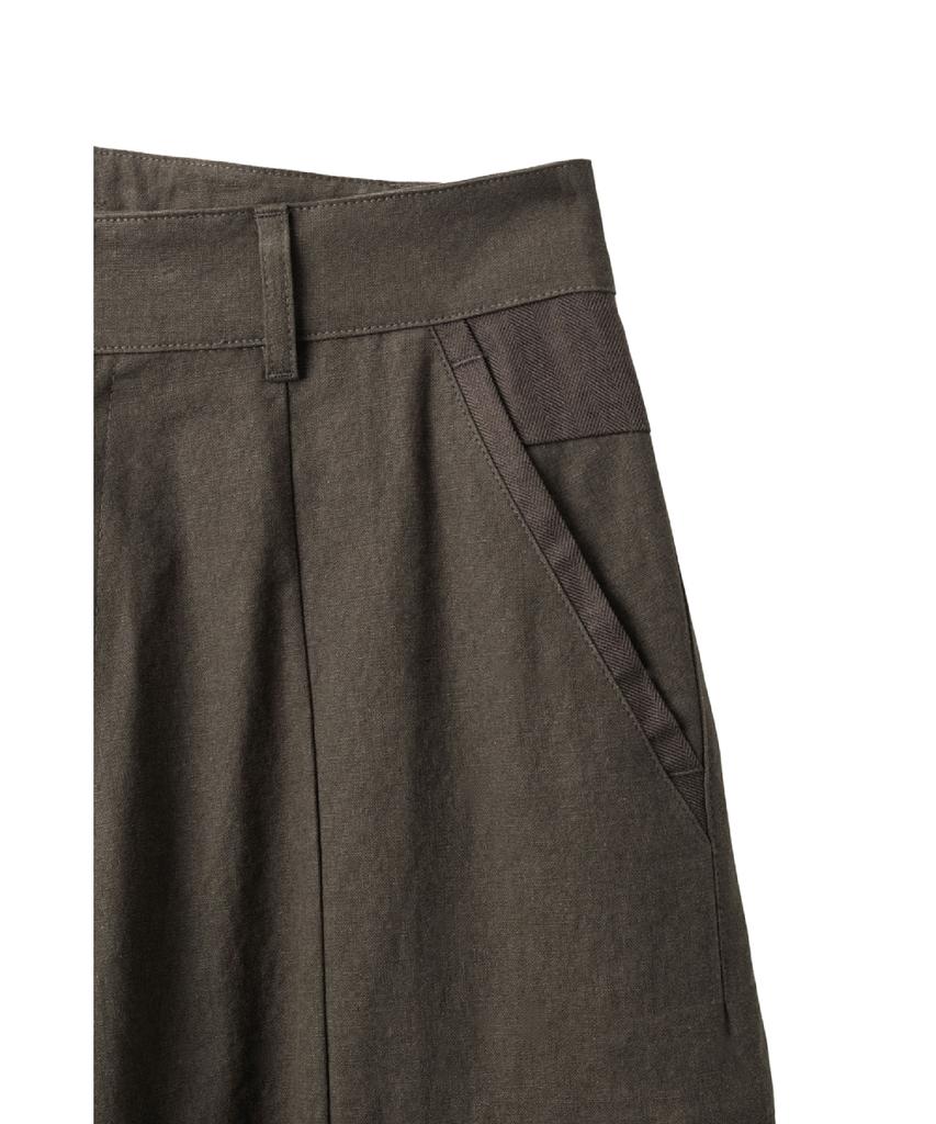 Haechinglum Flap Shorts Mud Brown