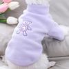 Cartoon Bear Dog Sweater Soft Fleece Puppy Sweatshirt Pullover Jacket Winter Pet Dog Clothes For Cat Teddy Chihuahua Yorkshire