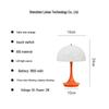Danish Designer LED Bedside Wedding Table Lamp with Charging Feature