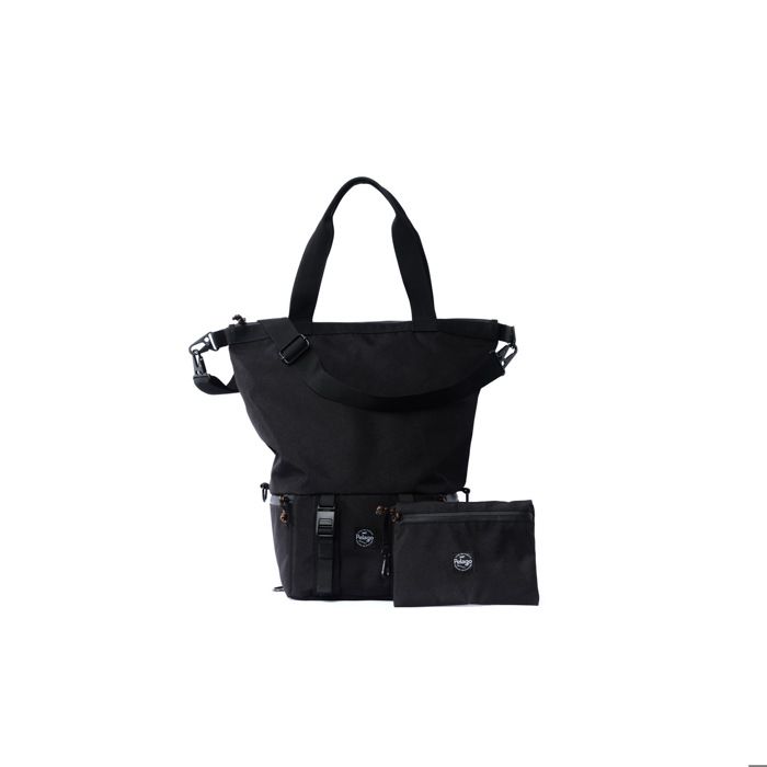 Sacoche de porte-bagages - PELAGO - Rackbag Eco - Noir - 23 L - Tissu recyclé hydrofuge