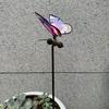 Colorful Butterfly Garden Decor Stakes Waterproof 3D Garden Ornaments Outdoor Decorations for Patio Lawn Decorations