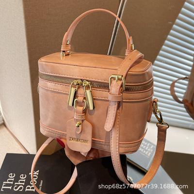 Premium Sense of Foreign Style Mini Small Bag Women's 2025 New Spring and Summer Korean Version Messenger Bag Niche Design Box Bag