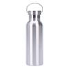 Asdays Thermos, Insulated Water Bottle, Stainless Steel Water Bottle, Leak-Proof, Silver (600ml)