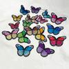 10Pcs/Set Butterfly Shape Clothes Sewing Patch Stickers Applique Clothing Decor