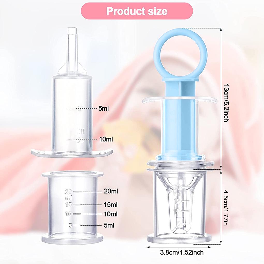Baby Feeder Needle Dispenser Silicone Kids Feeding Squeeze Safety Dispensing Dropper Nursing Travel Newborn