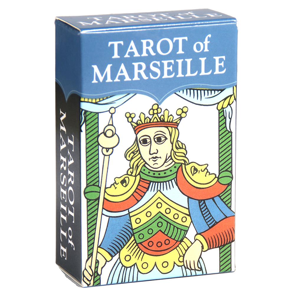 Tarot Marsylski Mini Karty Talia Uniwersalny Kieszonkowy Rider Waite Tarot Karta Tarota Magii Seksualnej