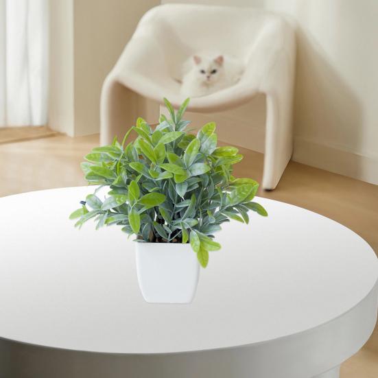 Simulation Plant Mini Easy To Maintain Weather-resistant Realistic No Watering Decorative Multicolor Table Centerpiece Potted Artificial Plant Living