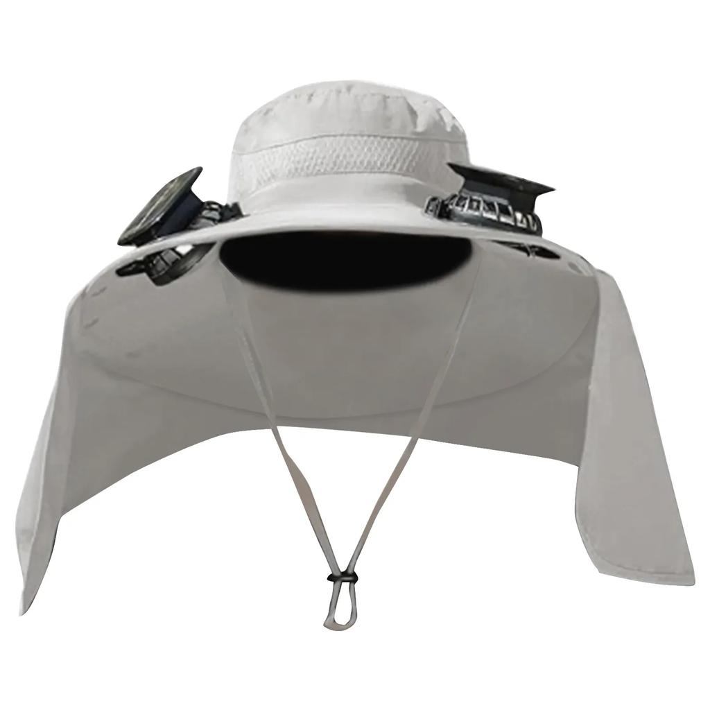 Hat Large Shawl Sunscreen Neck Protection Brim Sun Outdoor Leisure Mountaineering Fish Cap Men Waterproof Fisherman Big Amagi