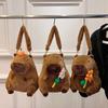Fashionable Cute Casual Cartoon Capybara Bear Plush Backpack For Women