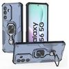 For Samsung Galaxy M56 5G Case Rotatable Ring Kickstand PC+TPU Shockproof Phone Cover