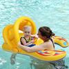 Eltern- und Kinderschwimmer für 2 Fuß Baby Eltern und Kind mit abnehmbarem Babybecken Sommer Outdoor Schwimmen Schwimmen für Jungen und Sonnenschutz zum Schwimmen