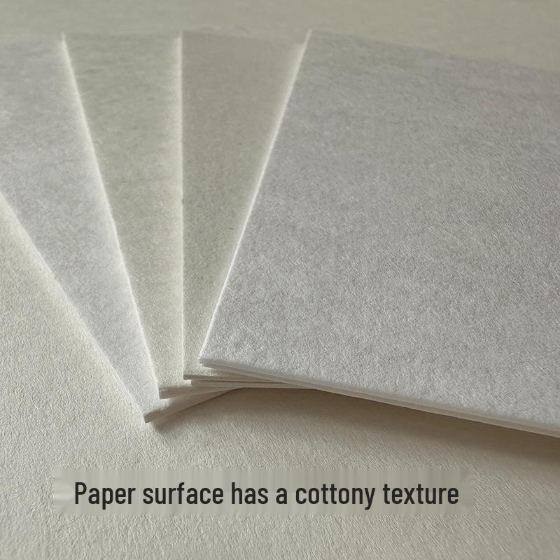 Embossed White Cotton Cardstock for Car Perfume, A3/A4/A5/A6 Sizes, Scented & Absorbent, Ideal for Hand Drawing