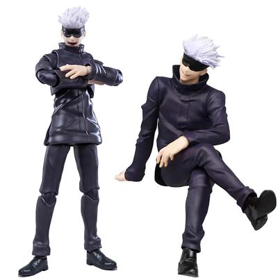 JJK Anime Figure GOJO SATORU Sitting Action Figure Gojo Playthings Gojo Figurine Ornament Collection Decoration Boys Gifts 18cm