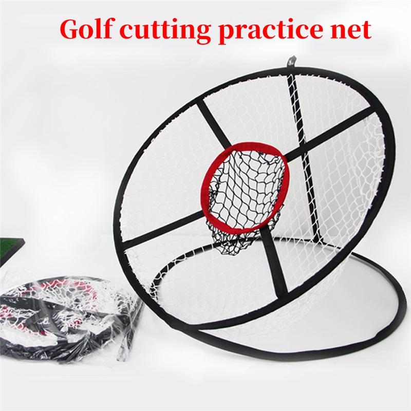 1Pcs Golf Chipping Net Foldable Golfing Practice Net Outdoor/Indoor Target Accessories and Backyard Practice Swing Game