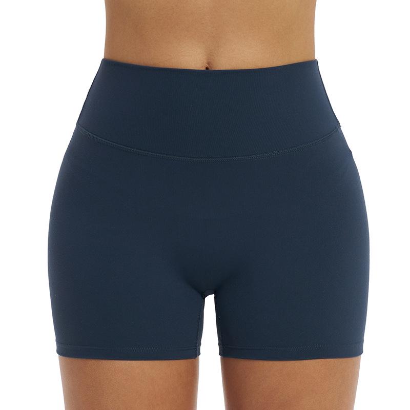 Women's High Waist Tummy Control Yoga Shorts - Butt Lifting, Knit Tight, Ideal for Running and Sports