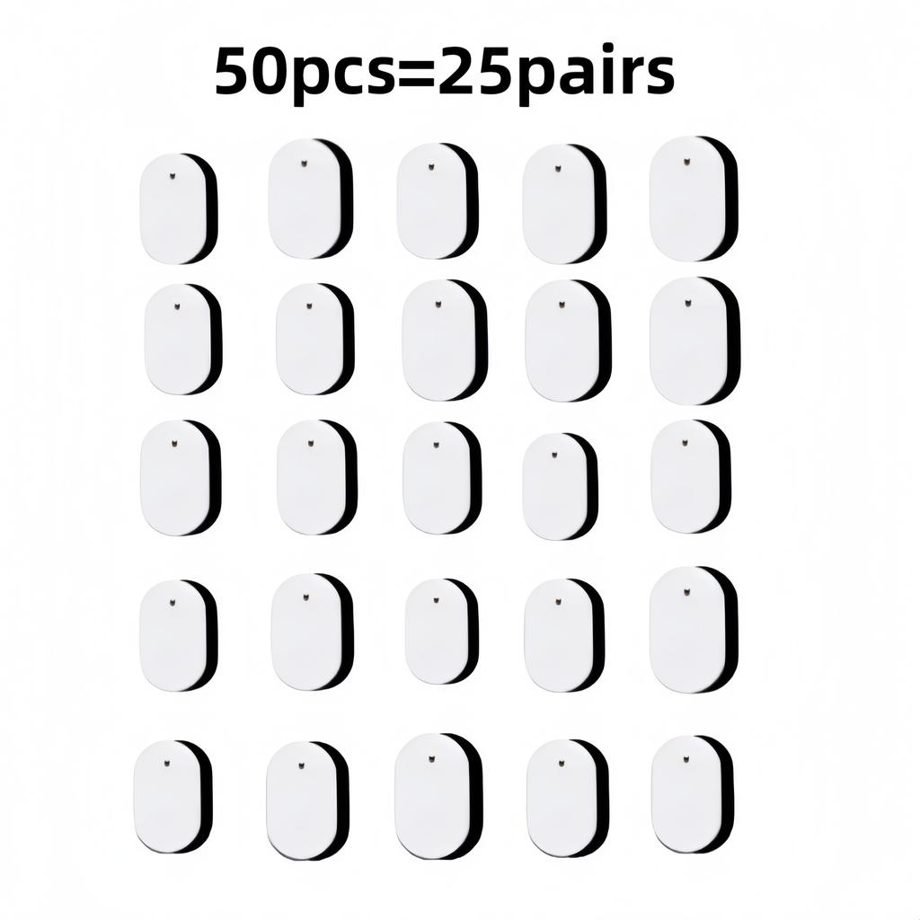 Electrode Pads for Tens EMS Muscle Stimulator Patch Massage Patches Reusable Replaceable Physiotherapy Self-adhesive Gel Patches