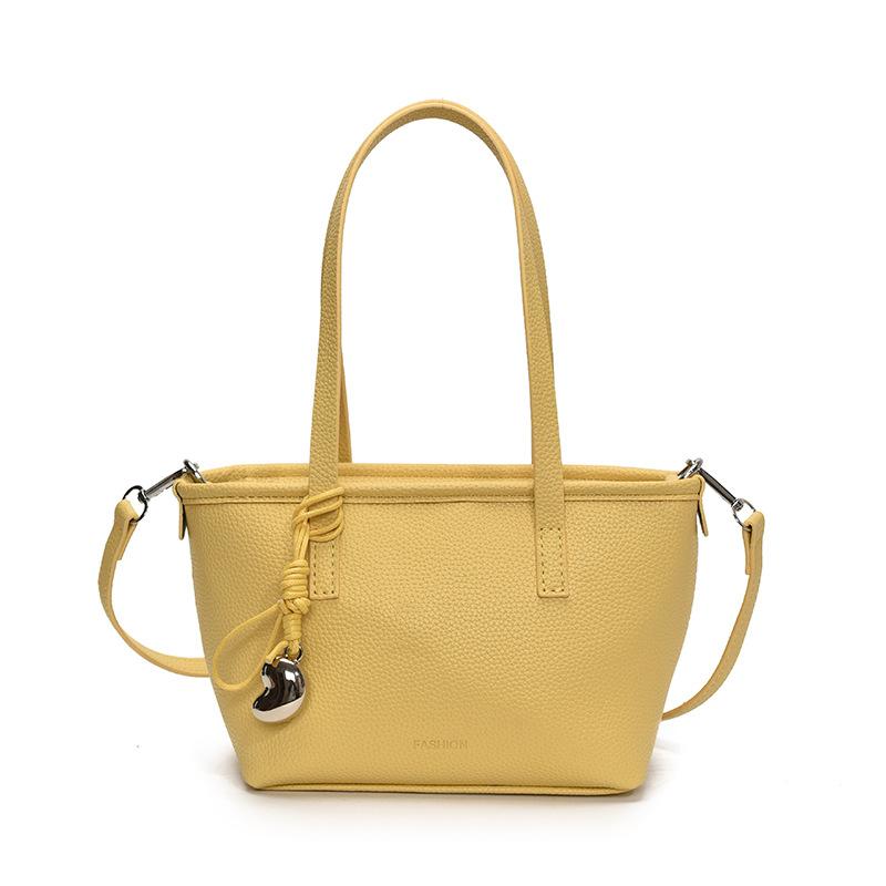 

Повседневная портативная сумка-ведро Женская новая модная универсальная сумка через плечо жёлтый