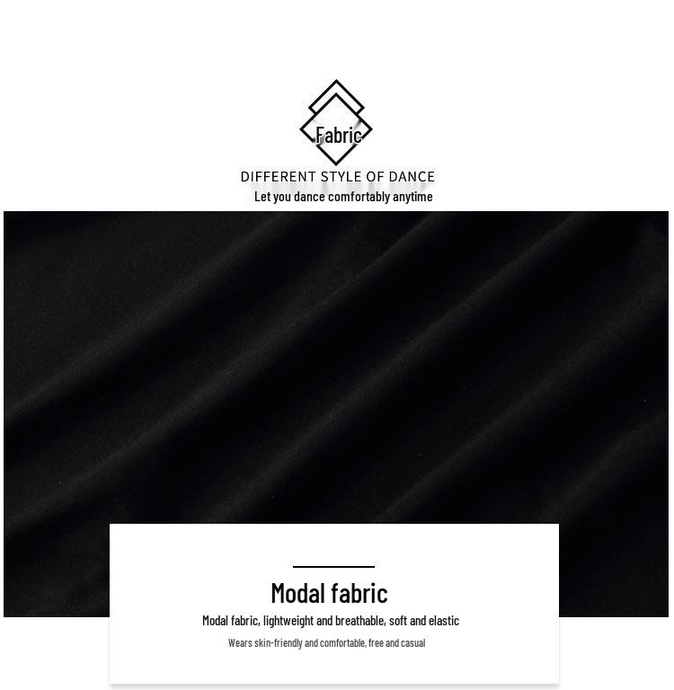 Huayu Hepburn Polka Dot Uitgesneden Modal Jurk voor Volwassen Vrouwen Buikdans Oefening