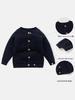British Style Baby Cotton Knit Sweater Cardigan for Autumn/Winter - One Year Old Gentleman