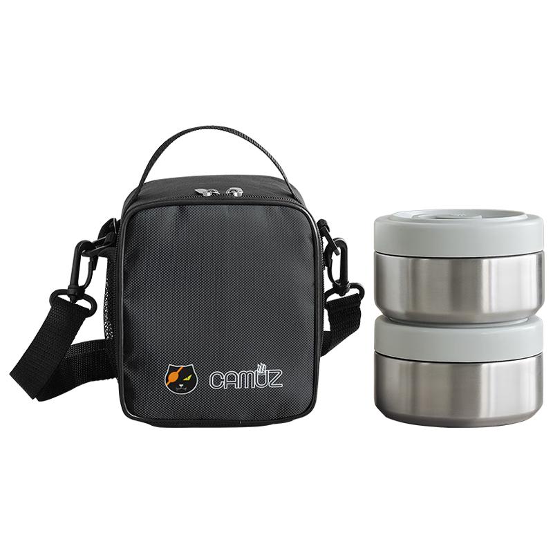 

CAMUZ 316 Stainless Steel Microwaveable Insulated Lunch Box