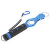 Aluminum Alloy Fish Controller with Scale Portable Weighing Fishing Lip Grip ToolBlue