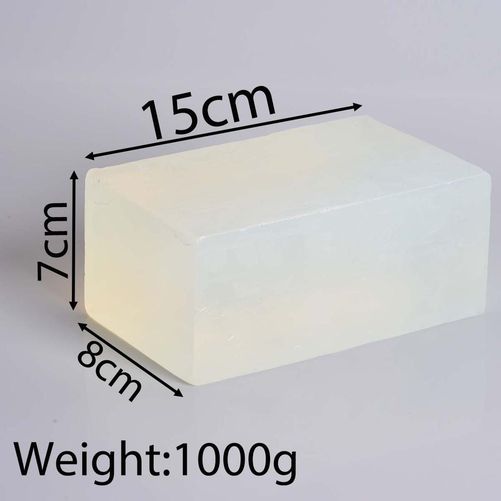 1000g Glycerin Soap Base DIY Handmade Soap Base Transparent White Melt Pour Making Soap Aromath Bath Raw Materials Wholesale