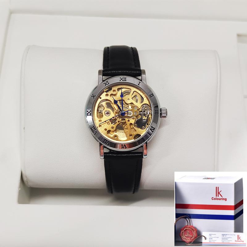 Nouvelle Marque de Luxe Montre Mécanique Squelette pour Femmes Montres-bracelets Automatiques Imperméables pour Dames Cadeau pour Femmes Zegarek Damski