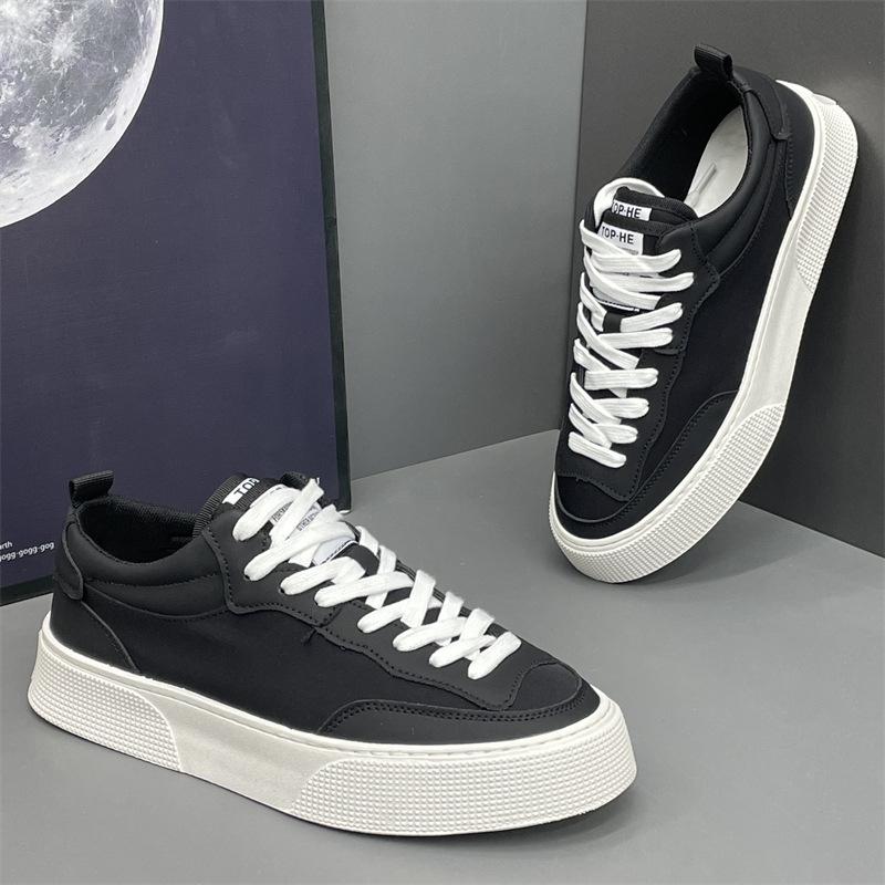 

Summer plain tide solid color casual board shoes sports shoes breathable and lightweight xs 38 leather shoe size