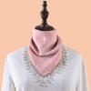 Shimmering Fringed Bandanas Scarf for Party Fashionable Cashew Flower Head Scarf for Women Men Club Party Costume Props